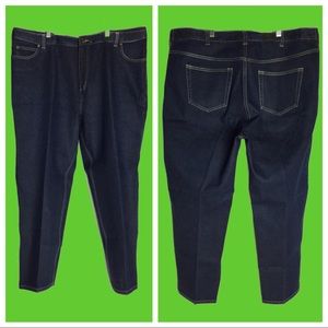 Size 20W LAND’S END JEANS!  Dark Wash